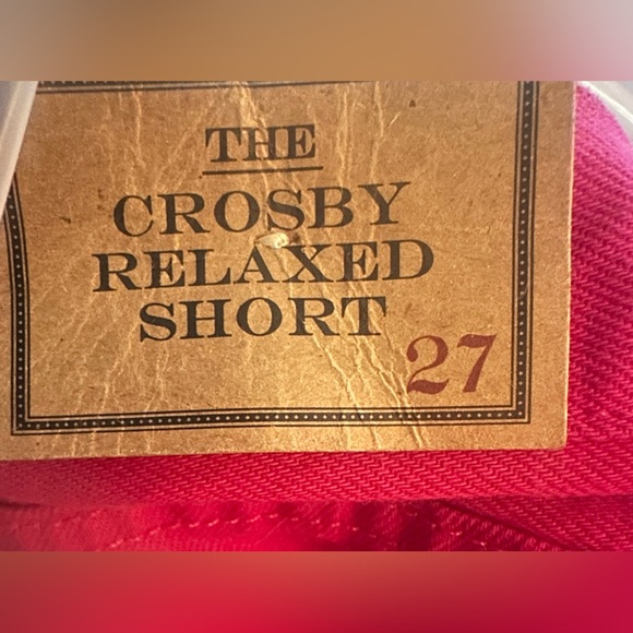 NWT Polo Ralph Lauren Women's Hot Pink The Crosby Relaxed Denim Shorts - Picture 3 of 3